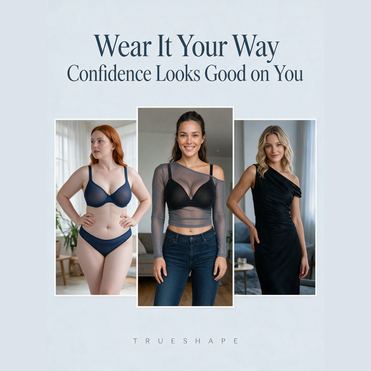 TrueShape Aire™ — Sheer Mesh Unlined Bra
