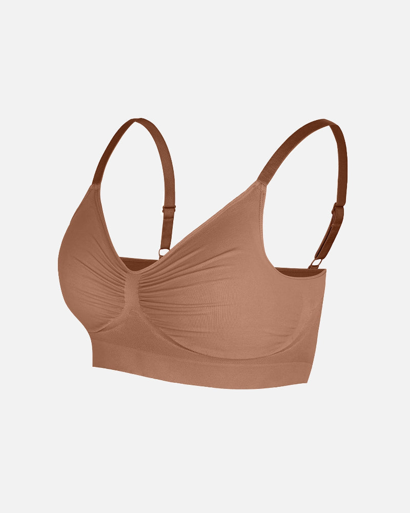 Seamless Wire-Free Shaping Bra for All-Day Comfort