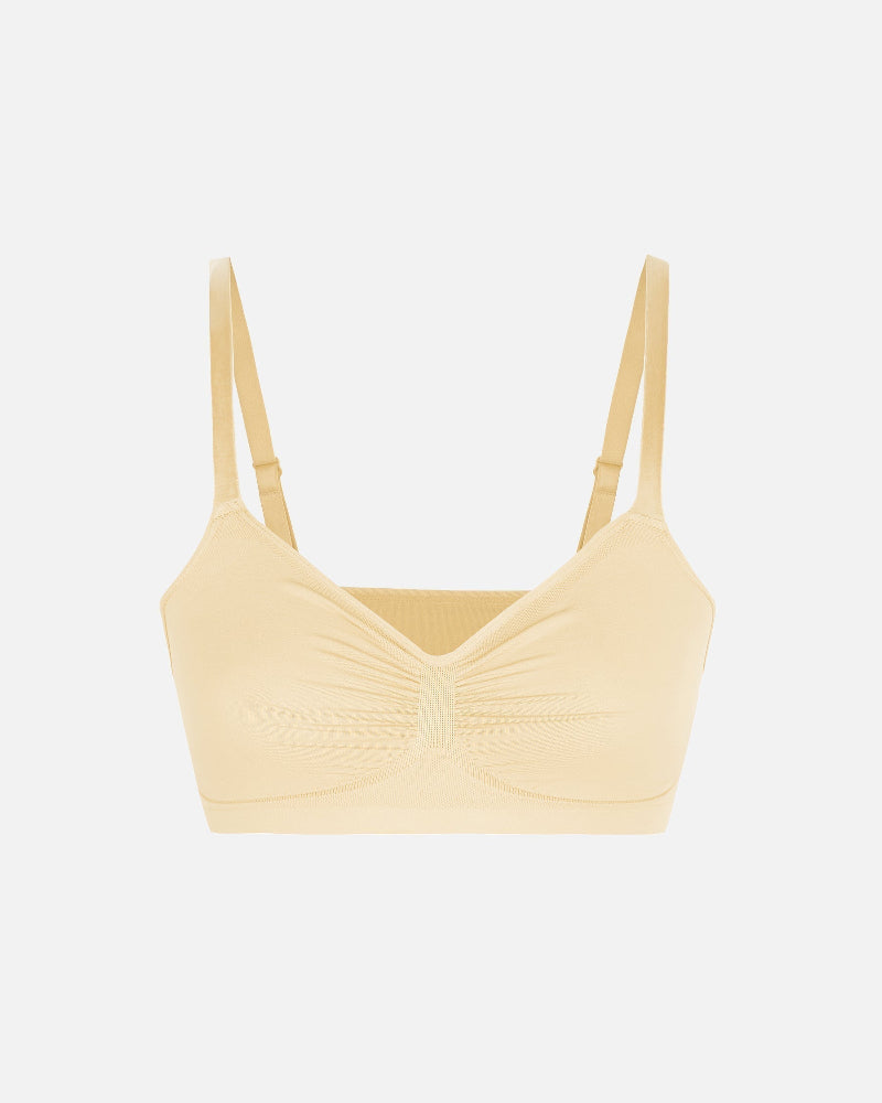 Seamless Wire-Free Shaping Bra for All-Day Comfort