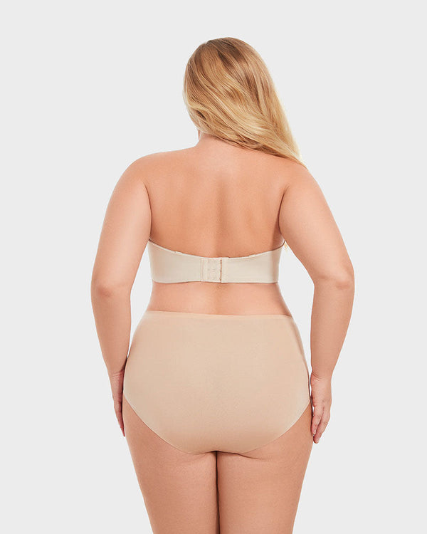 All-Day Support Non-Slip Convertible Bandeau Bra