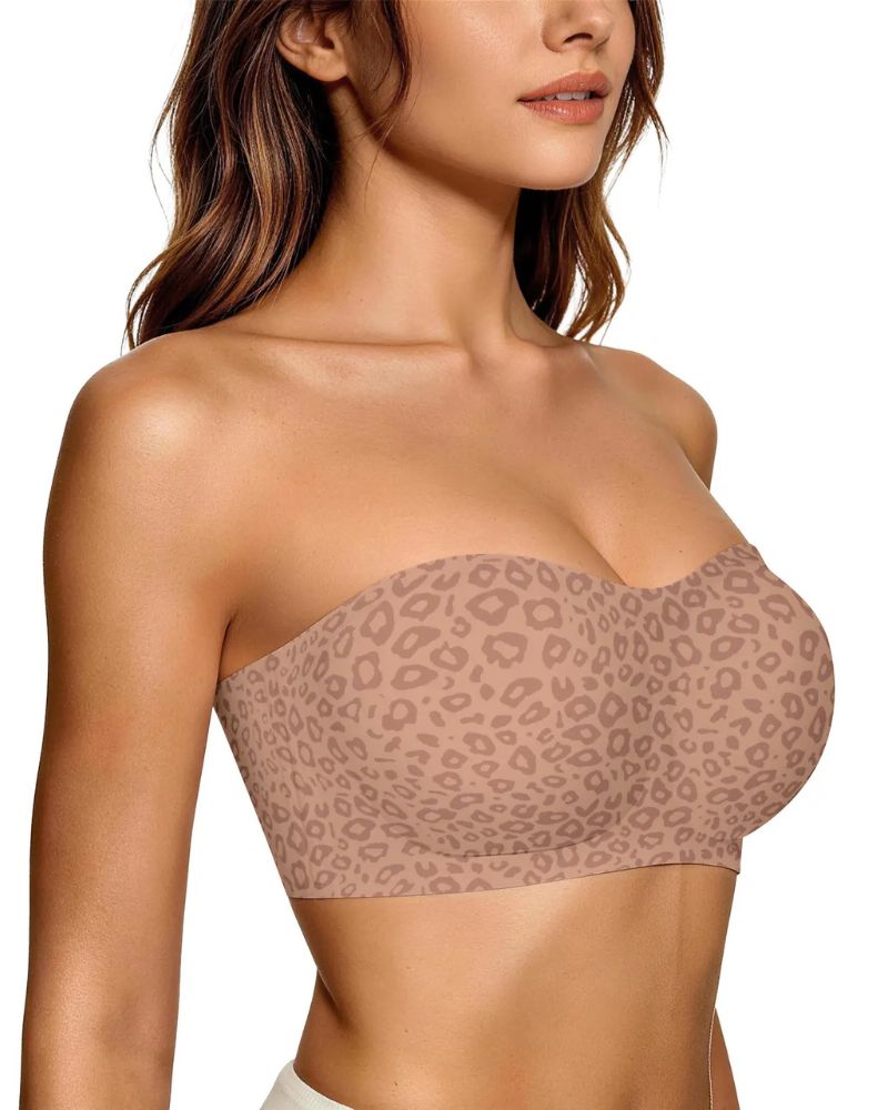 All-Day Comfort Seamless Strapless Bandeau Bra - Smooth, Invisible Support