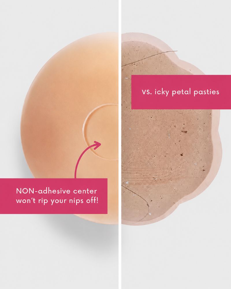 Reusable Seamless Silicone Nipple Covers – Discreet, Comfortable Coverage