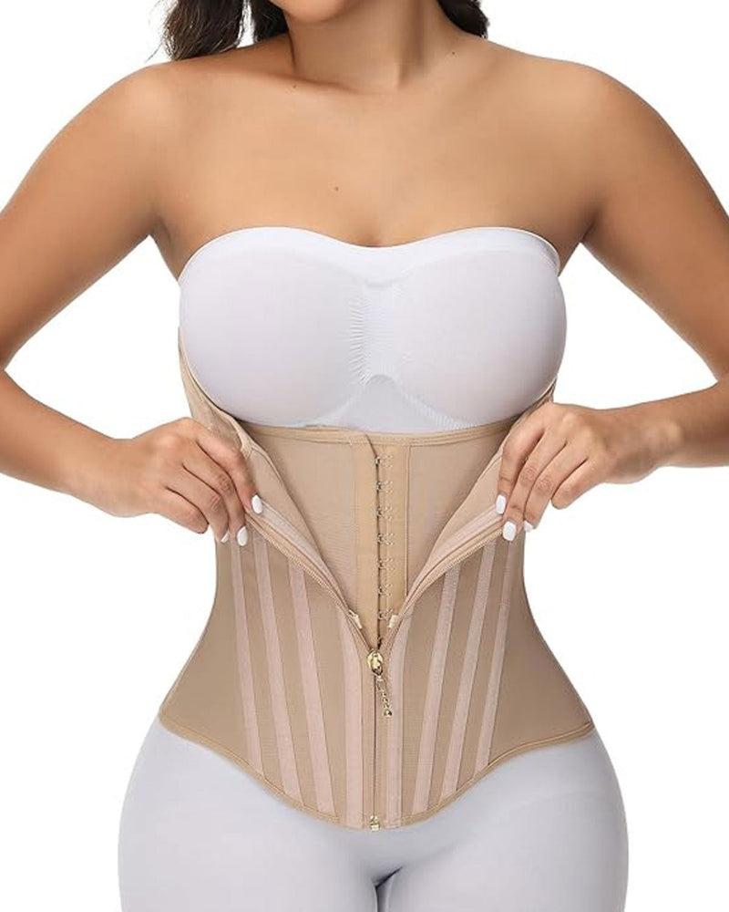 Women's Dual-Layer Compression Waist and Abdomen Belt