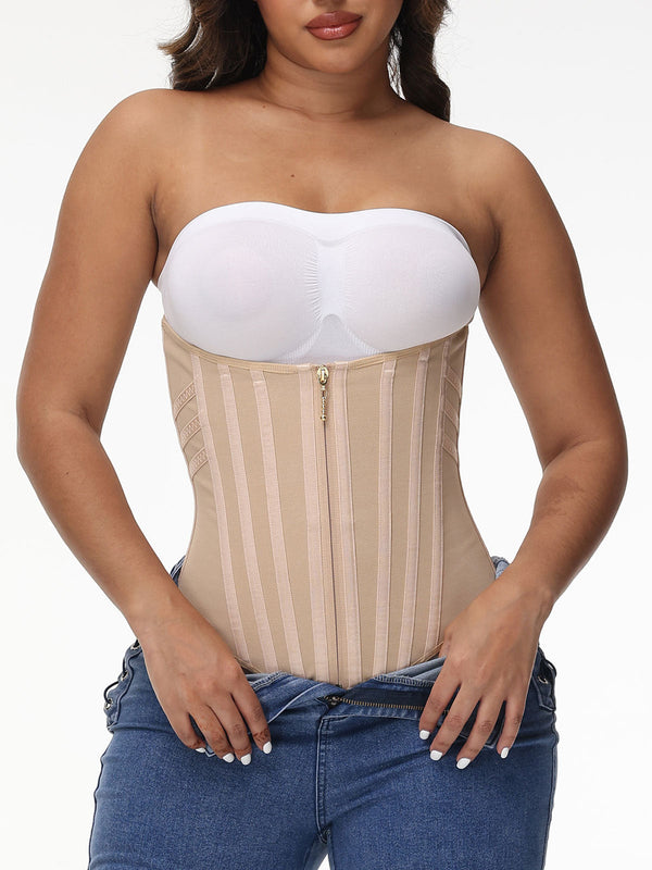 Women's Dual-Layer Compression Waist and Abdomen Belt
