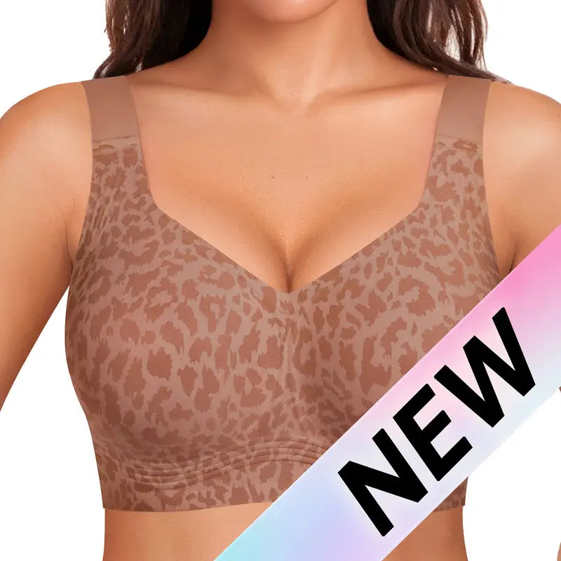 All-Day Comfort Wireless Full-Coverage Jelly-Smoothing Bra for Everyday Support
