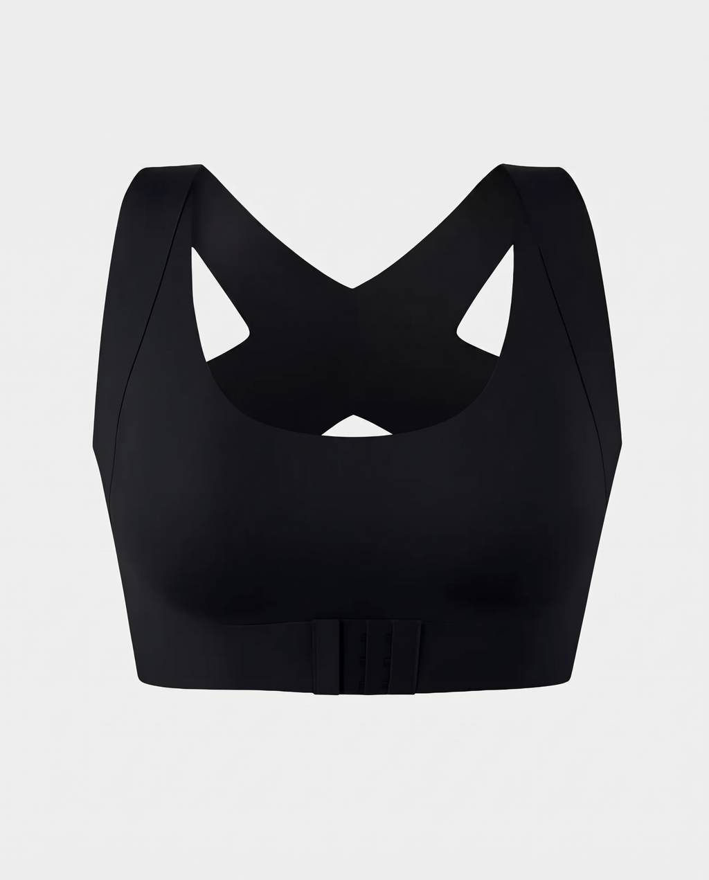 Crossover-Back Front-Hook Wire-Free Posture Bra
