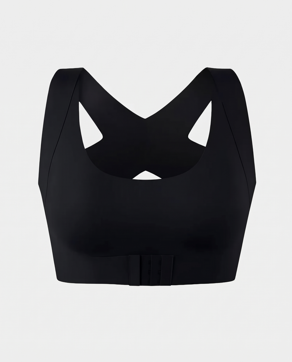 Crossover-Back Front-Hook Wire-Free Posture Bra