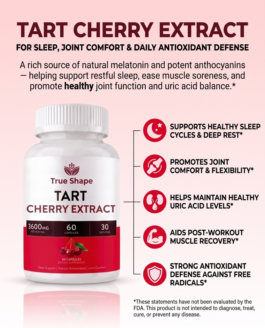 True Shape - Tart Cherry Extract