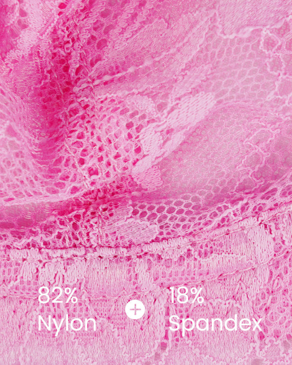 Full-Coverage Lace Minimizer Bra for a Sleek, Sculpted Silhouette