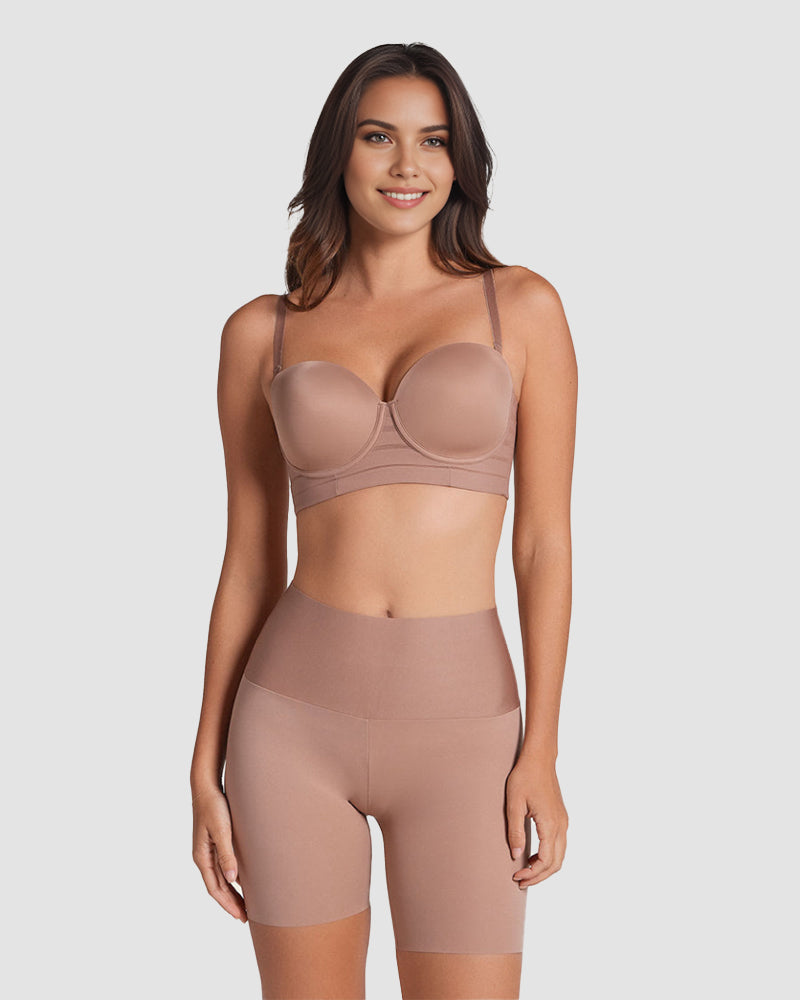 All-Day Stay-In-Place Seamless Slip-Shaper Shorts for Women