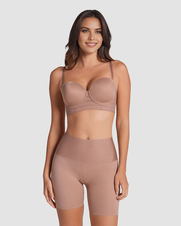 All-Day Stay-In-Place Seamless Slip-Shaper Shorts for Women
