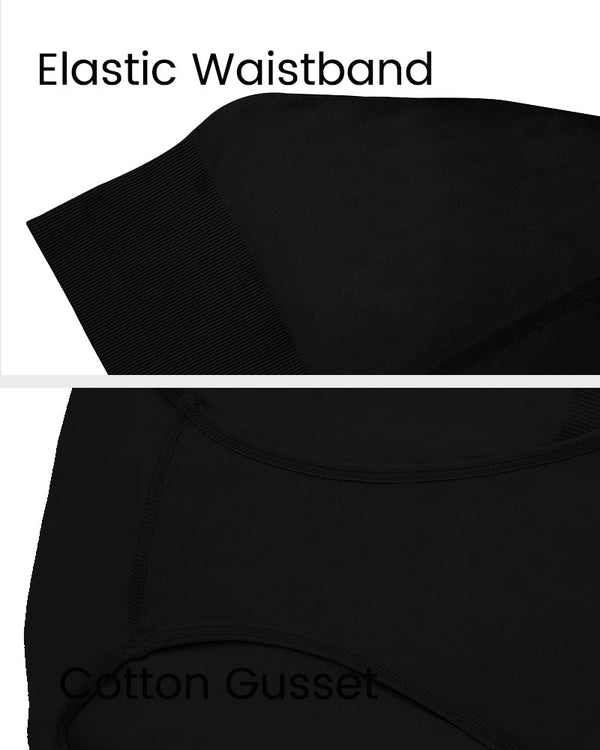 Mid-Waist Tummy-Control Shaping Briefs - 2-Pack
