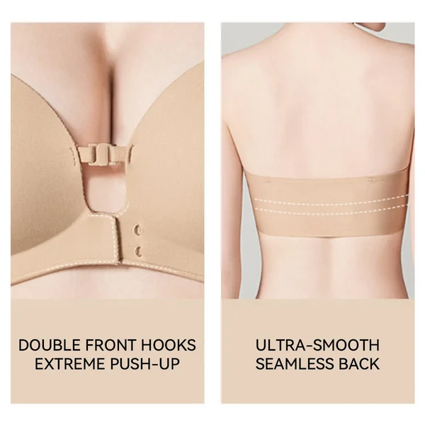 Strapless Front-Close Bra