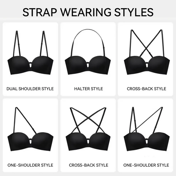 Strapless Front-Close Bra