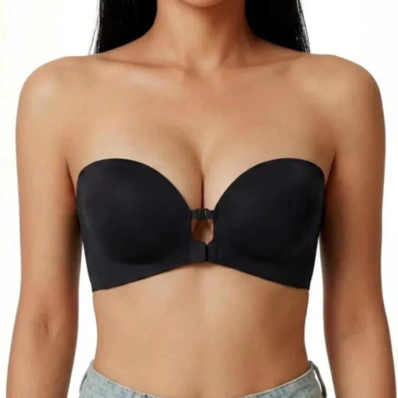 Strapless Front-Close Bra
