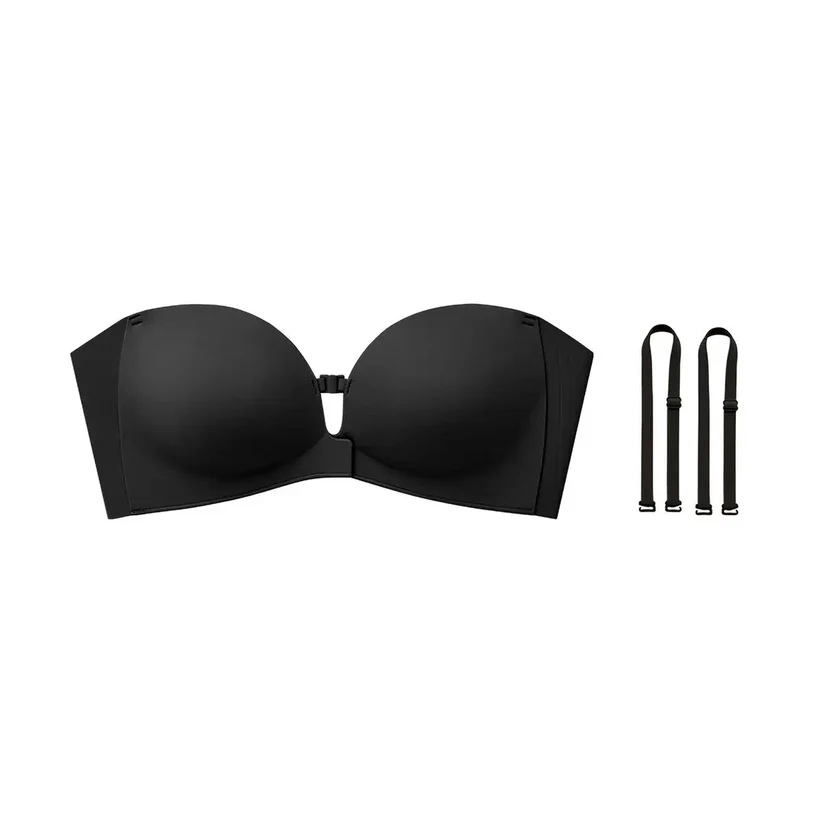 Strapless Front-Close Bra