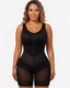 Front-Zip Body Shaper with Tummy Control and Smoothing Fit