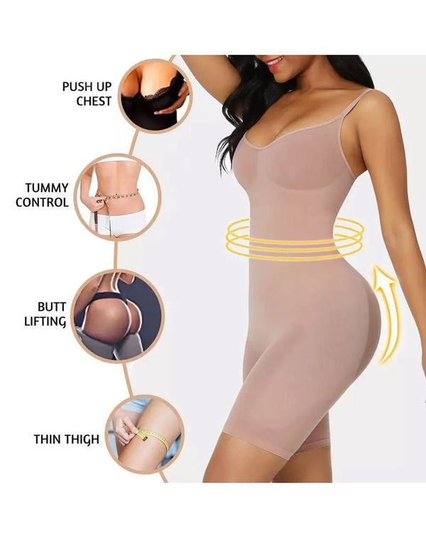 Sleek Seamless Tummy-Control Bodysuits for a Flawless Silhouette