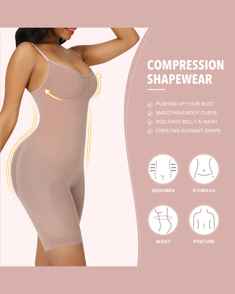Sleek Seamless Tummy-Control Bodysuits for a Flawless Silhouette