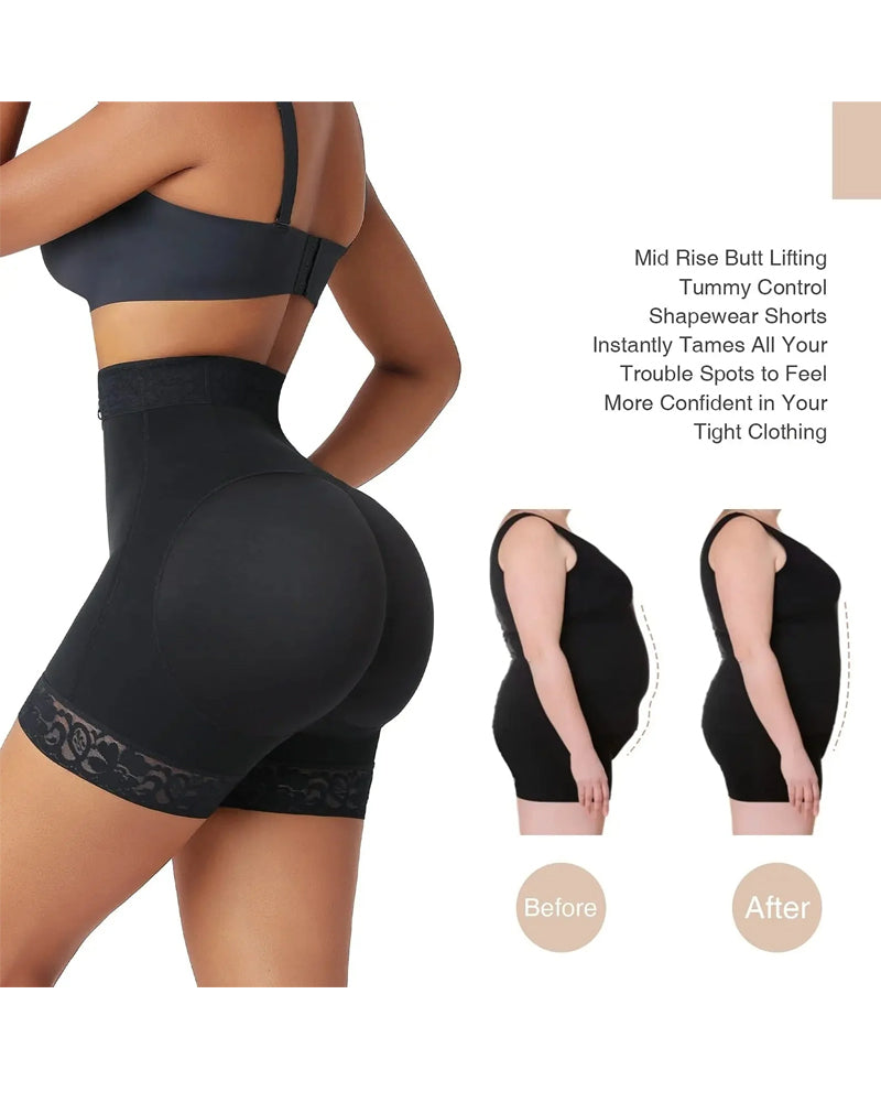 Sculpting Butt-Lifter Shapewear with Tummy-Control Shorts