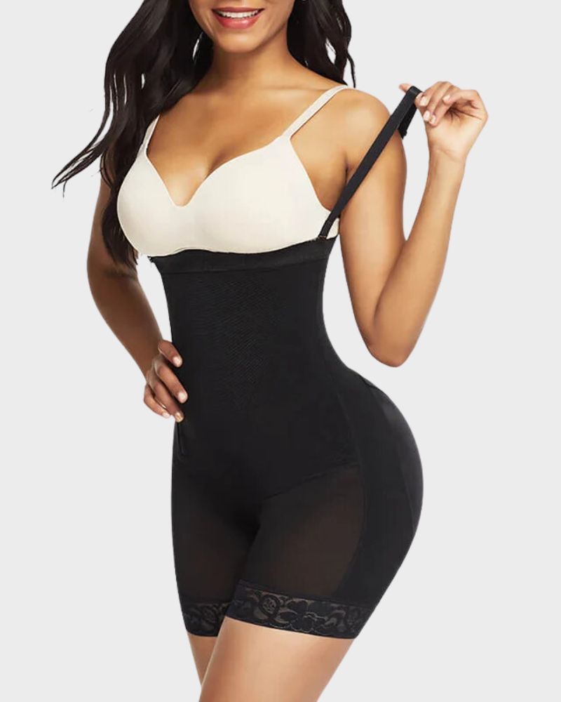 Sculpting Side-Zip Bodysuit for a Sleek, Contoured Silhouette