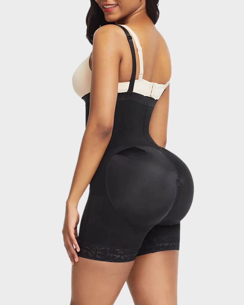 Sculpting Side-Zip Bodysuit for a Sleek, Contoured Silhouette