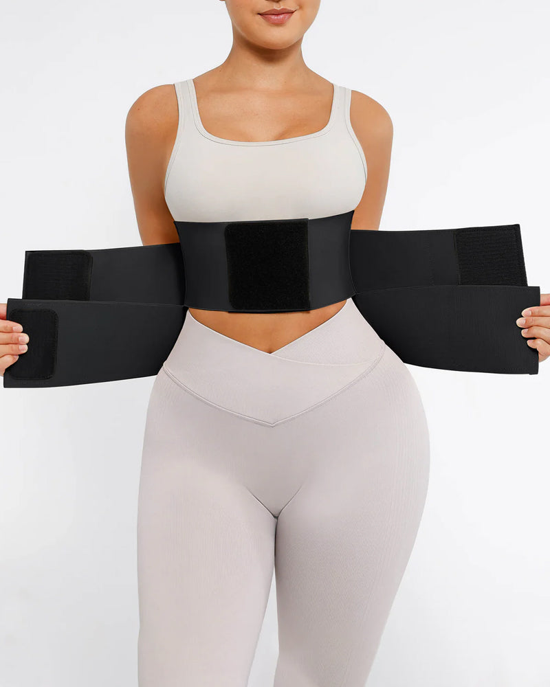 Triple-Wrap Tummy Control Waist Trainer Belt – Sculpt & Cinch with Secure Comfort