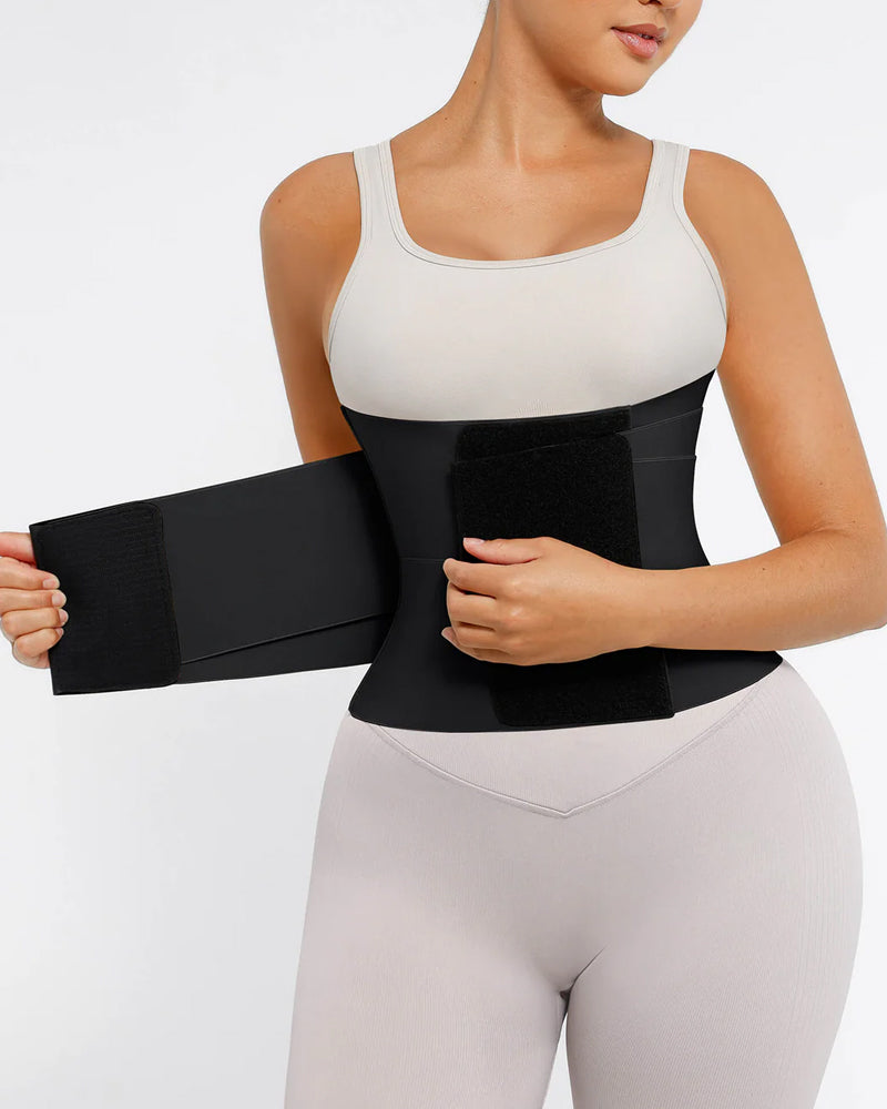 Triple-Wrap Tummy Control Waist Trainer Belt – Sculpt & Cinch with Secure Comfort