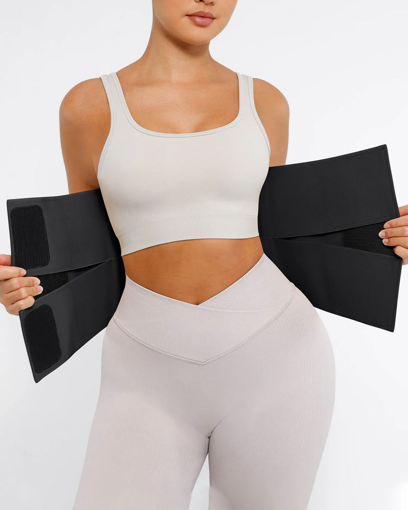 Triple-Wrap Tummy Control Waist Trainer Belt – Sculpt & Cinch with Secure Comfort