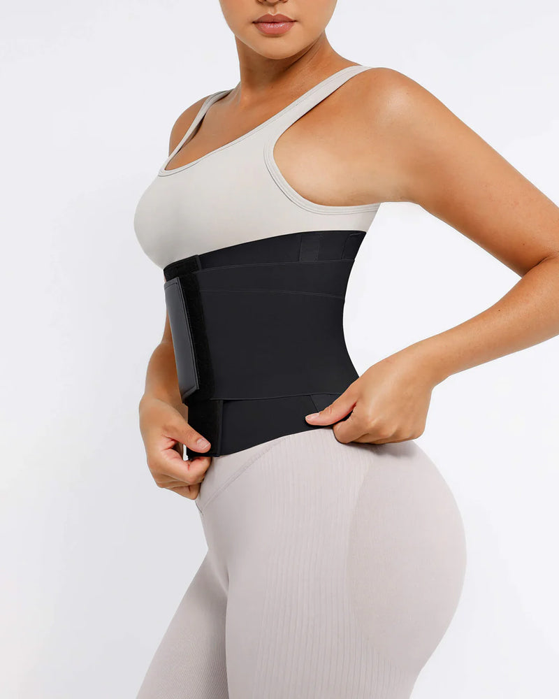Triple-Wrap Tummy Control Waist Trainer Belt – Sculpt & Cinch with Secure Comfort