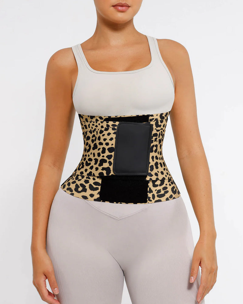 Triple-Wrap Tummy Control Waist Trainer Belt – Sculpt & Cinch with Secure Comfort