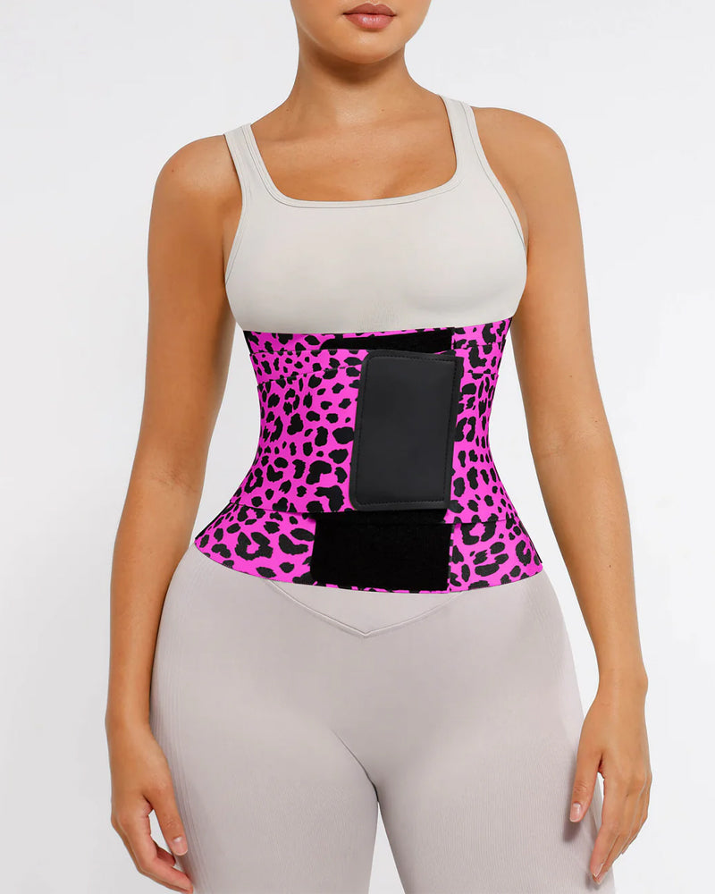 Triple-Wrap Tummy Control Waist Trainer Belt – Sculpt & Cinch with Secure Comfort