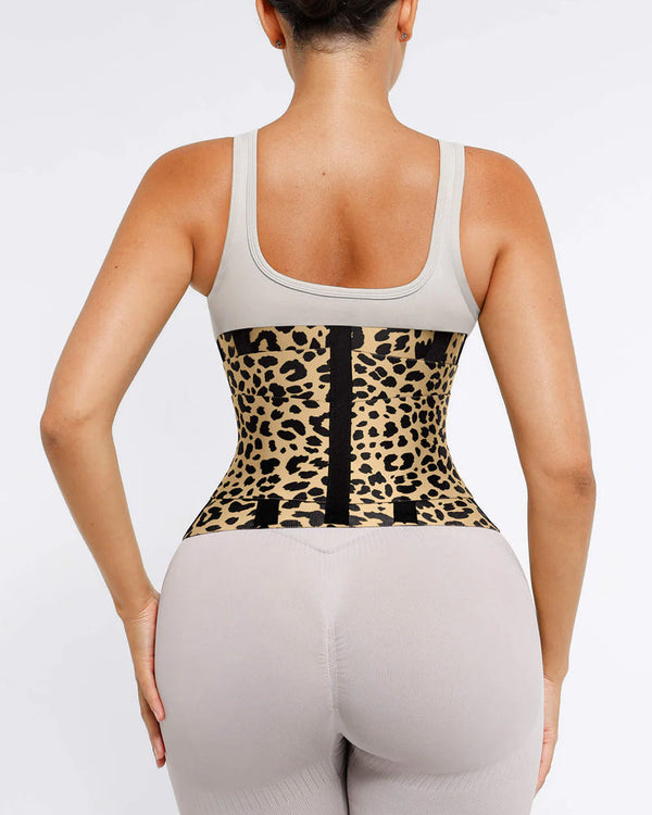 Triple-Wrap Tummy Control Waist Trainer Belt – Sculpt & Cinch with Secure Comfort