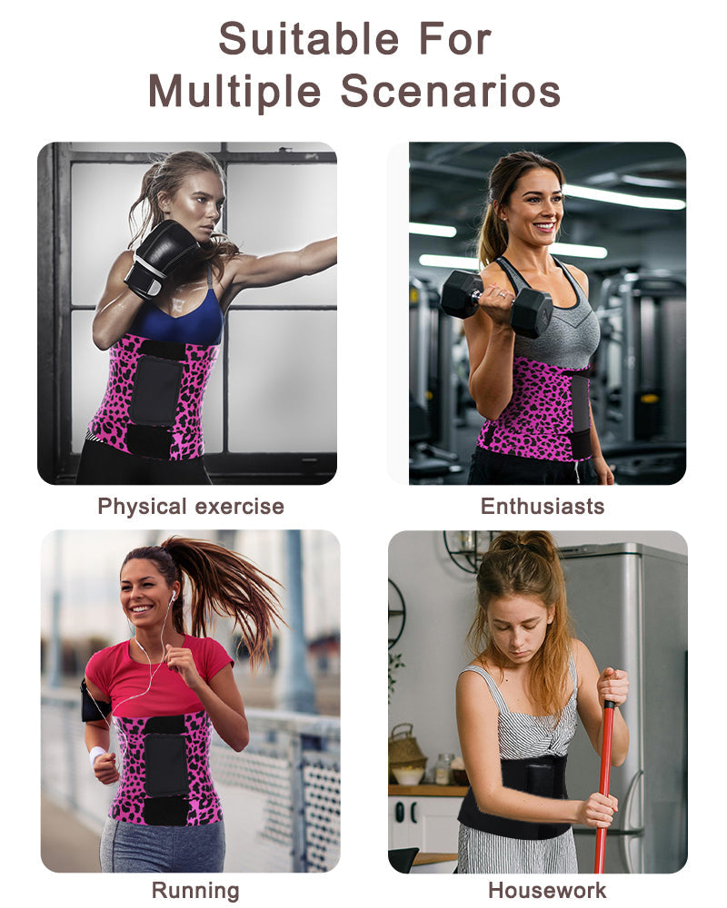 Triple-Wrap Tummy Control Waist Trainer Belt – Sculpt & Cinch with Secure Comfort