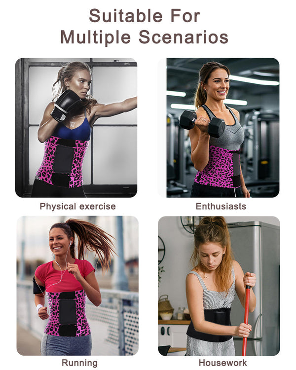 Triple-Wrap Tummy Control Waist Trainer Belt – Sculpt & Cinch with Secure Comfort