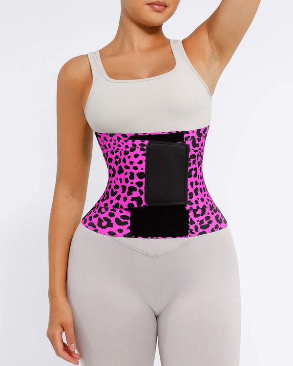 Triple-Wrap Tummy Control Waist Trainer Belt – Sculpt & Cinch with Secure Comfort