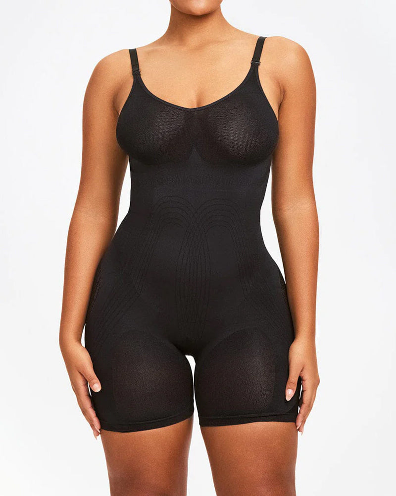Ultra-Soft All-Day Comfort Mid-Thigh Full Bodysuit