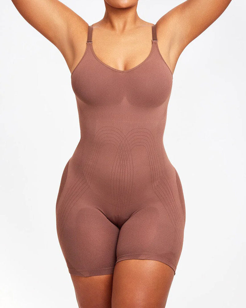 Ultra-Soft All-Day Comfort Mid-Thigh Full Bodysuit