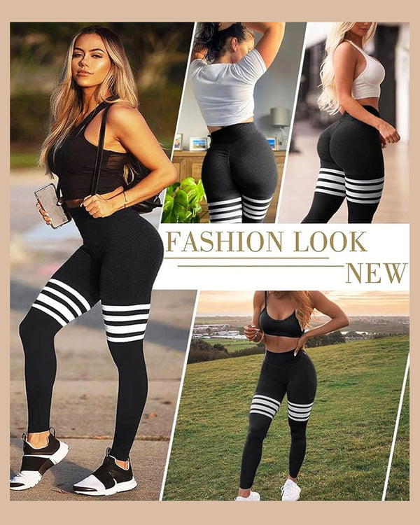 Scrunch Butt-Lifting Thigh-High Leggings for Workouts
