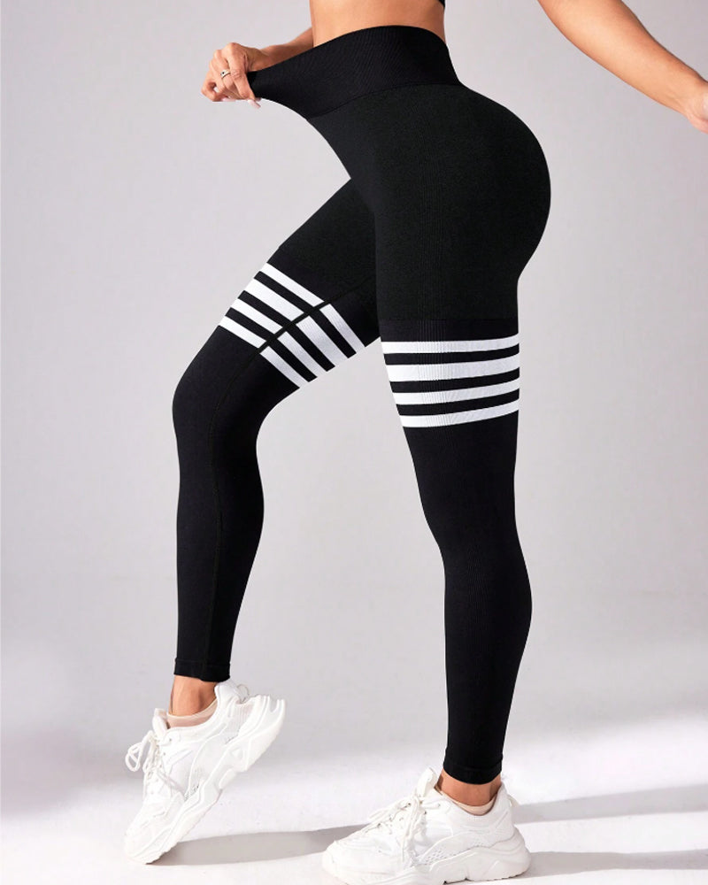 Scrunch Butt-Lifting Thigh-High Leggings for Workouts