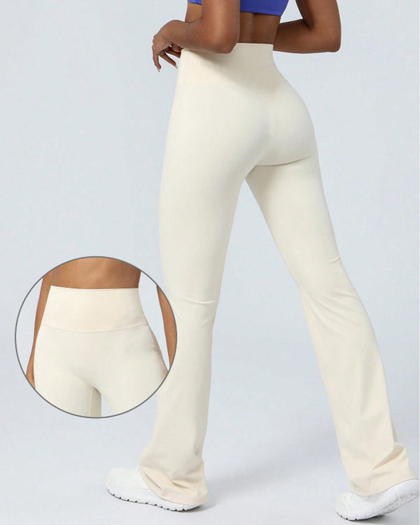 Figure-Flattering High-Waisted Butt-Lifting Flare Leggings for Women