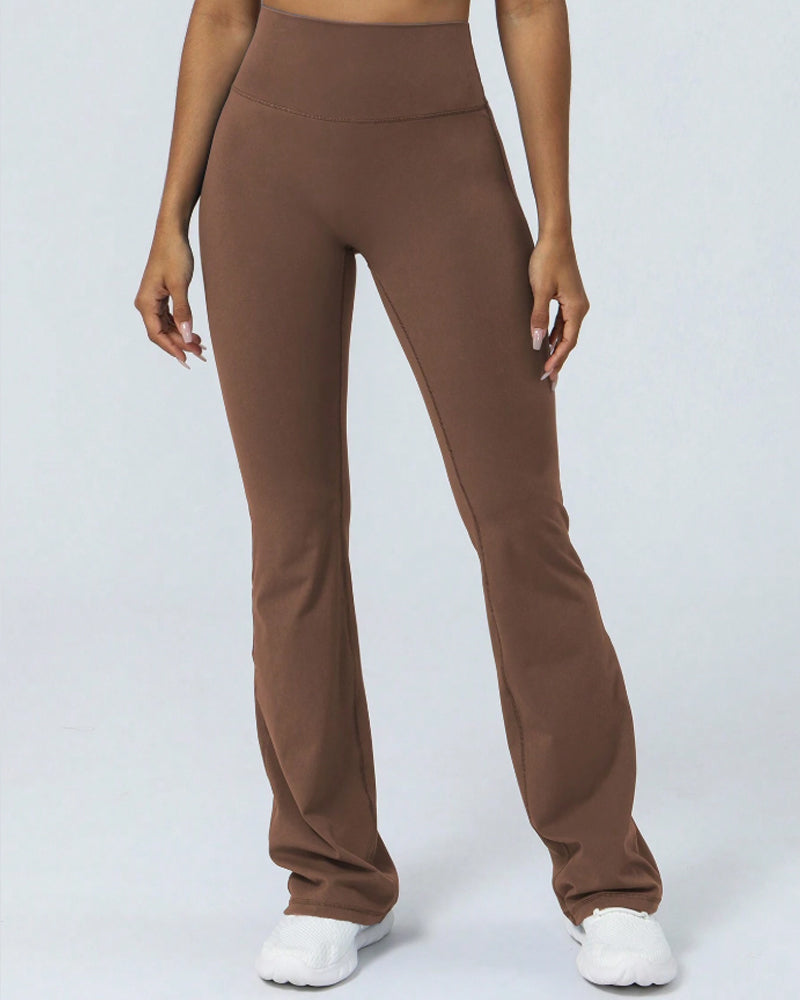 Figure-Flattering High-Waisted Butt-Lifting Flare Leggings for Women