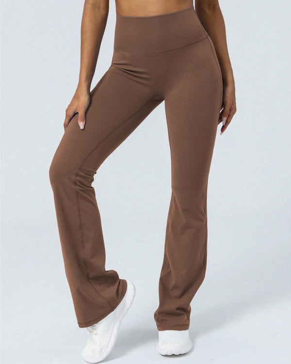 Figure-Flattering High-Waisted Butt-Lifting Flare Leggings for Women