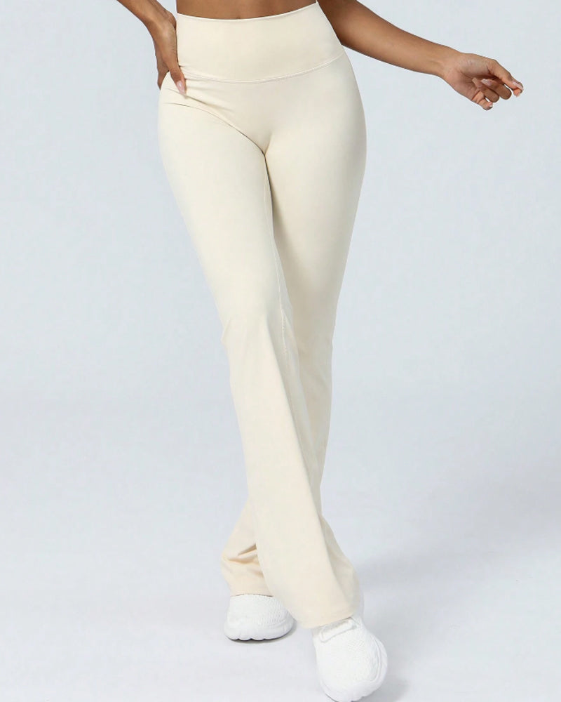 Figure-Flattering High-Waisted Butt-Lifting Flare Leggings for Women